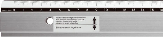 RUMOLD Zeichen-Schneidelineal 50cm 659/50 Alu
