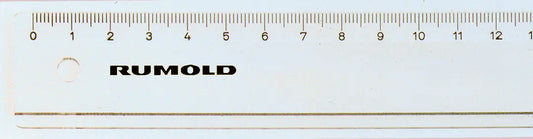 RUMOLD Flachlineal 100cm FL47/100 transparent