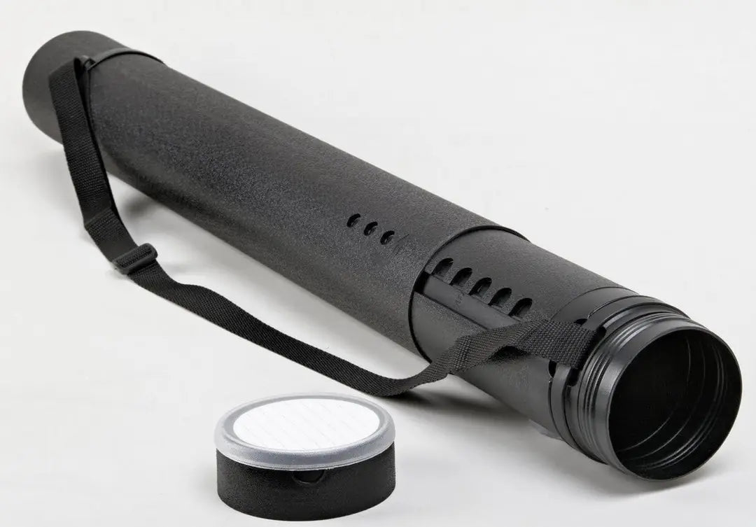 RUMOLD Zeichenrollen-Köcher schwarz ZR 6611 80/620-1050mm, mit Gurt
