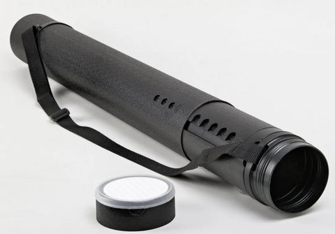 RUMOLD Zeichenrollen-Köcher schwarz ZR 6611 80/620-1050mm, mit Gurt