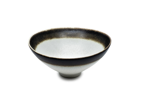 mumix - Coconut Shell Salad Bowl 1L - Handcrafted gradient glaze, warm tones 🍃✨