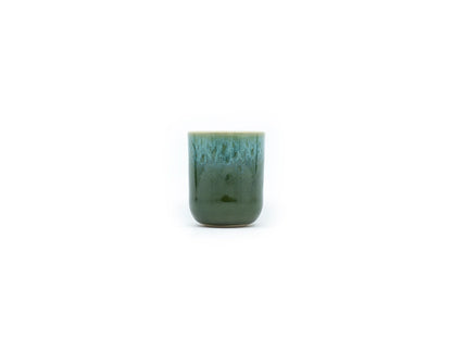 Mumix - Green Coral Espresso Cup, 50 ml - Handcrafted ceramic beauty ☕️🌿