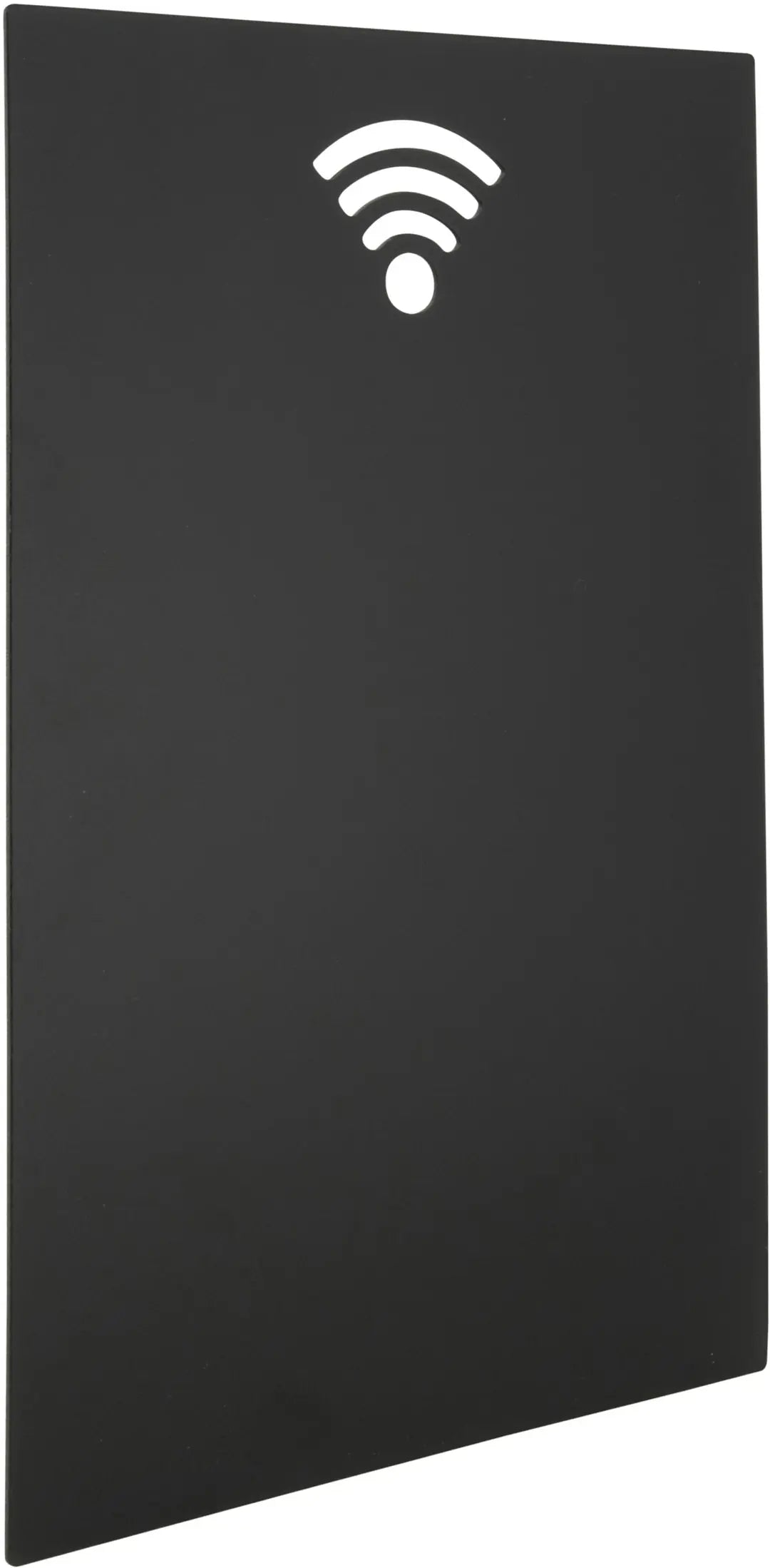 SECURIT Kreidetafel WIFI FB-WIFI schwarz 38x25x0.3cm