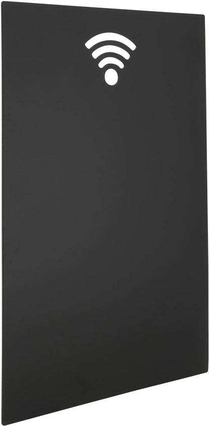 SECURIT Kreidetafel WIFI FB-WIFI schwarz 38x25x0.3cm
