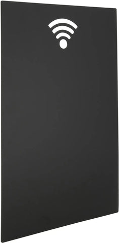 SECURIT Kreidetafel WIFI FB-WIFI schwarz 38x25x0.3cm