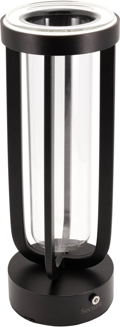 SECURIT Tischleuchte FLORENCE LP-FL-BL schwarz, Akku, dimmbar