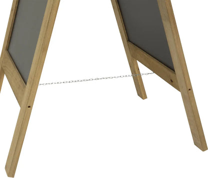 SECURIT Gehwegtafel m. Holzrahmen SBS-N-135 131x72.2x72cm