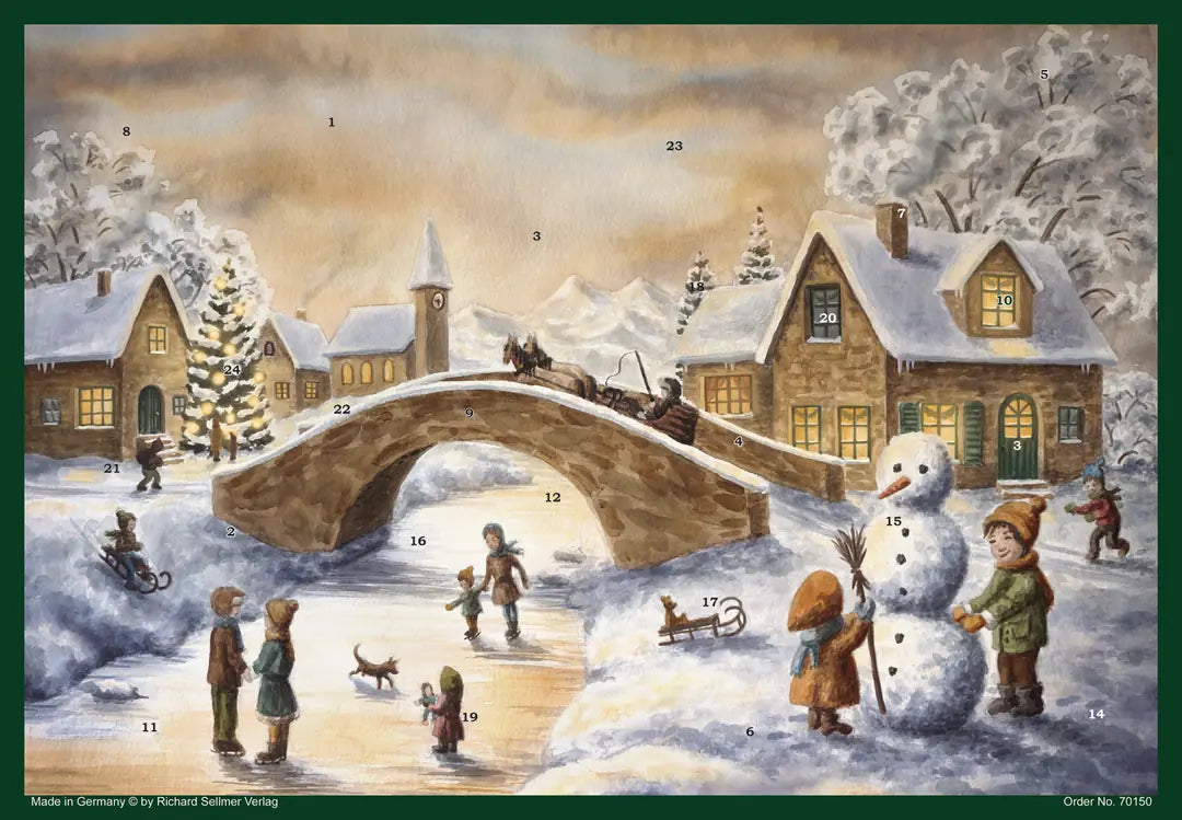 SELLMER Adventskalender 700 70150 An der Brücke