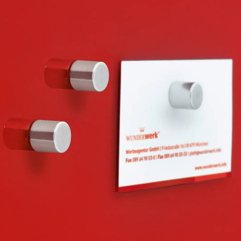SIGEL Superdym-Magnete 10mm BA701 stark silber, 10 Stück