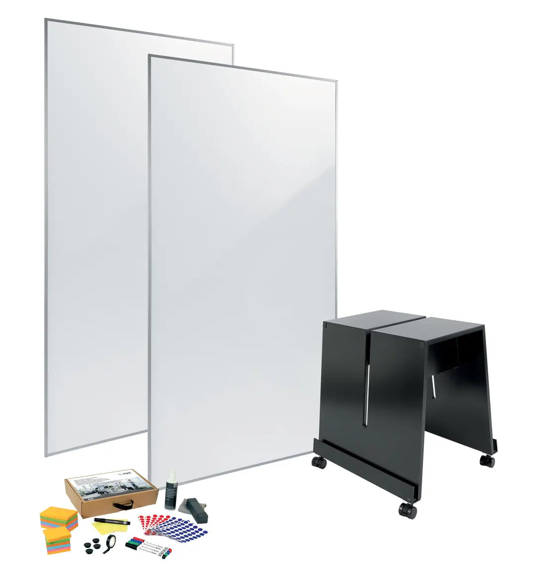 SIGEL Bundle Whiteboard MUB03 Meet up weiss ,schwarz
