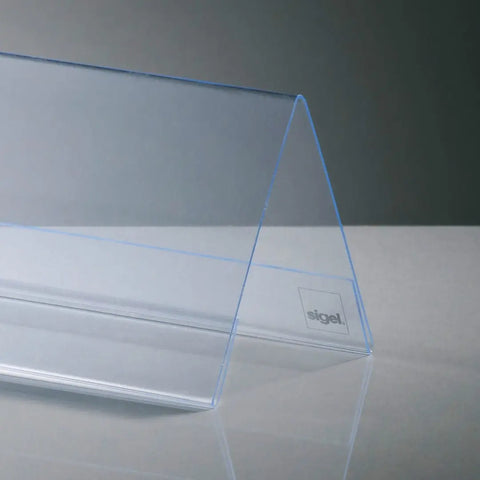 SIGEL Tischsteller Gr. 2 100x60mm TA136 transparent 10 Stück