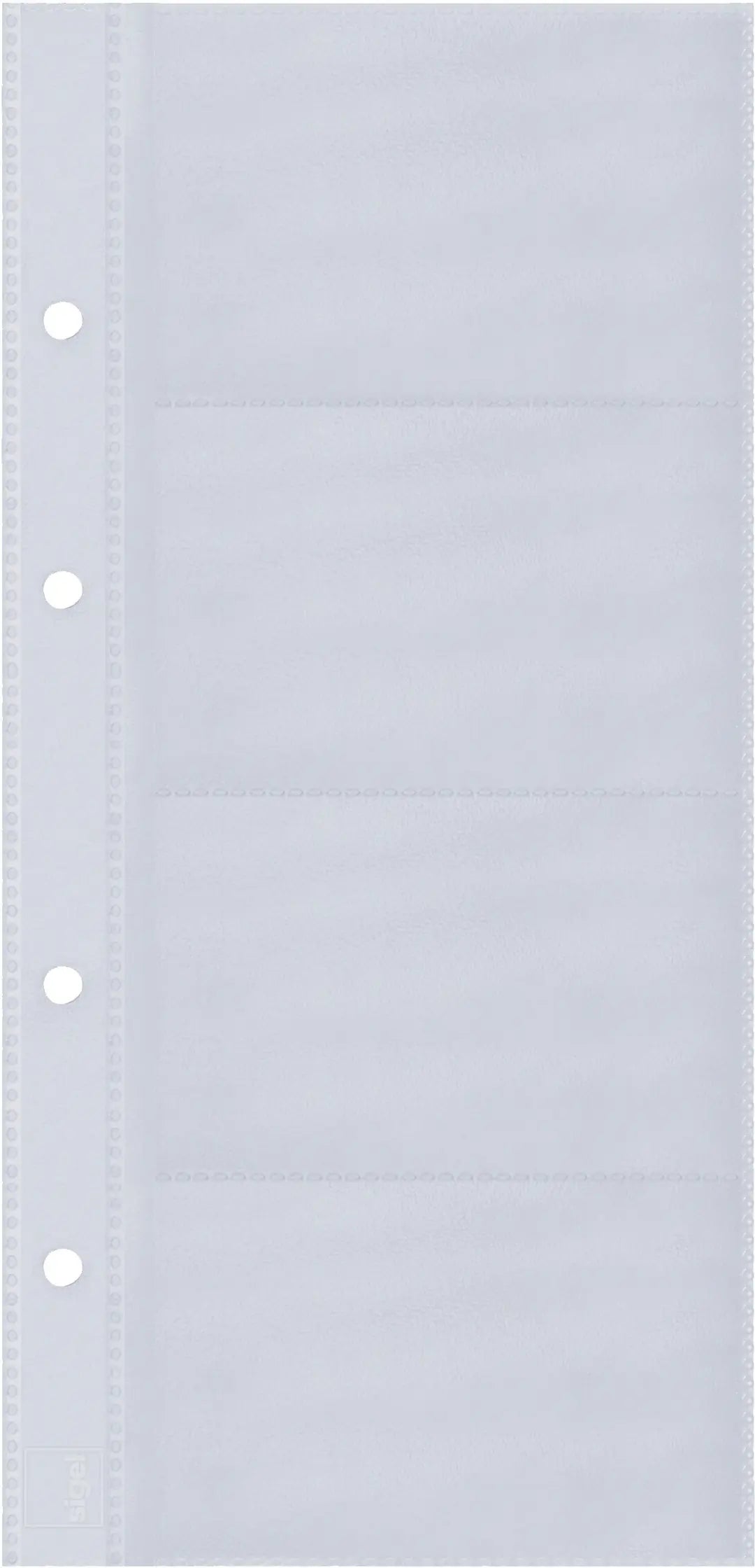 SIGEL Visitenkarten-Ringb. 265x147mm VZ300 A-Z für 200 Karten