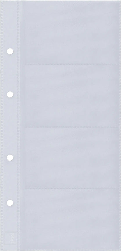 SIGEL Visitenkarten-Ringb. 265x147mm VZ300 A-Z für 200 Karten