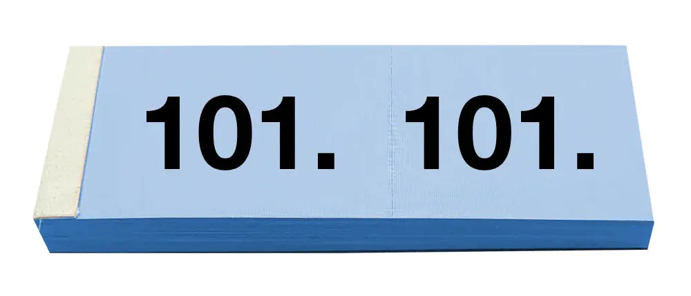 SIMPLEX Garderobenblock 101-200 13082 blau 100 Blatt