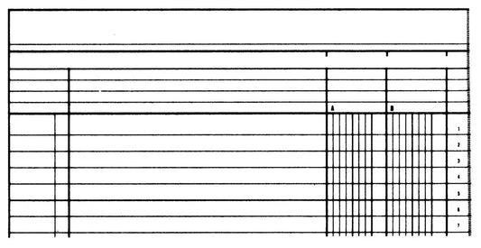 SIMPLEX Statistikbuch A4 19082 2 Kolonnen, grün 40 Blatt