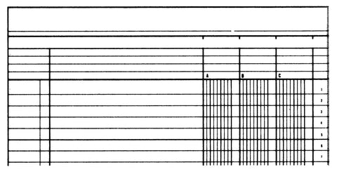 SIMPLEX Statistikbuch A4 19085 3 Kolonnen, grün 40 Blatt