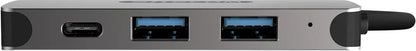 SITECOM USB-C Hub 4 Port CN-384 2x USB 3.1-A + 2x USB-C 5Gbps