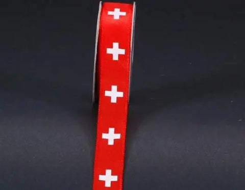 SPYK Band Cubino 15mm/4m 2060.1564 rot/weiss Helvetica