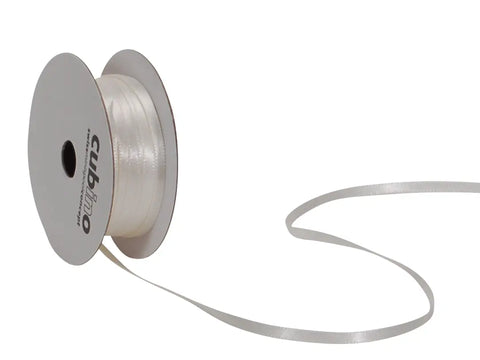 SPYK Satinband Cubino 2082.0353 3mmx8m bridal white