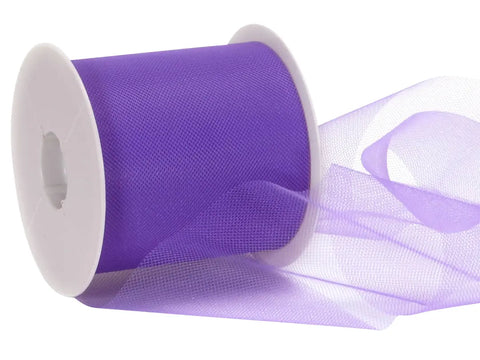 SPYK Band Tüll 2950.1093 10cmx50m violett