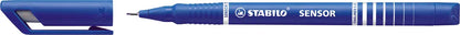 STABILO Feinschreiber sensor 0,3mm(F) 189/41 blau