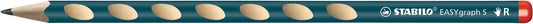 STABILO Bleistift EASYgraph S HB 326/HB petrol, R
