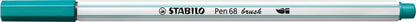 STABILO Fasermaler Pen 68 Brush 568/51 türkisblau