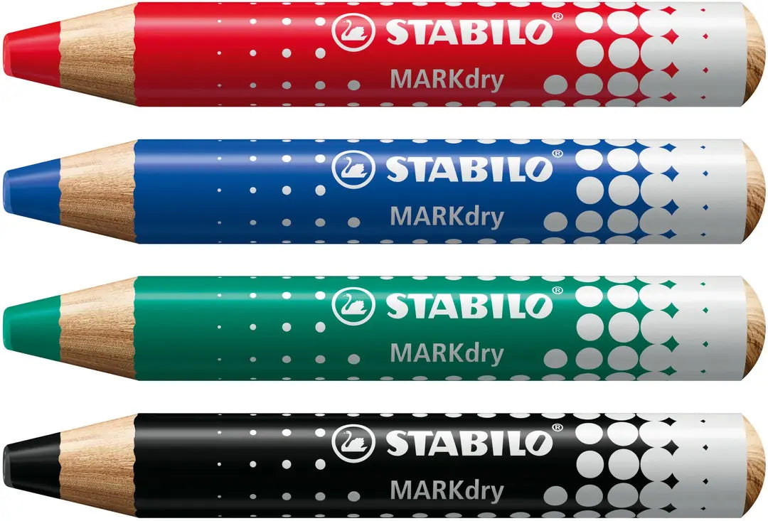 STABILO Whiteboardmarker MARKdry 648/4 4er Etui
