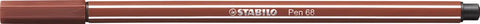 STABILO Fasermaler Pen 68 1mm 68/38 rötel
