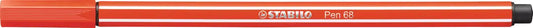 STABILO Fasermaler Pen 68 1mm 68/40 rot