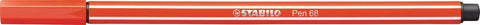 STABILO Fasermaler Pen 68 1mm 68/40 rot