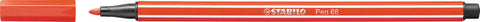 STABILO Fasermaler Pen 68 1mm 68/40 rot