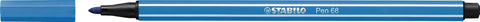 STABILO Fasermaler Pen 68 1mm 68/41 blau