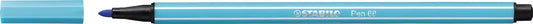 STABILO Fasermaler Pen 68 1mm 68/57 azurblau