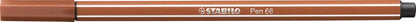 STABILO Fasermaler Pen 68 1mm 68/75 siena