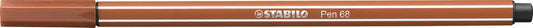 STABILO Fasermaler Pen 68 1mm 68/75 siena