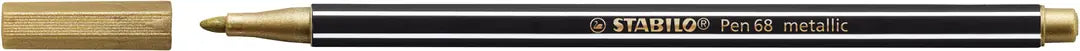 STABILO Fasermaler Pen 68 1mm 68/810 metallic gold