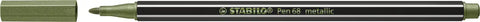 STABILO Fasermaler Pen 68 68/843 metallic hellgrün