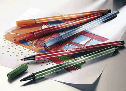 STABILO Fasermaler Pen 68 1mm 6806/PL 6 Farben