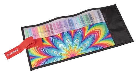STABILO Fasermaler Pen 68 1mm 6825-071-20 Rollerset, Arty 25 Stück