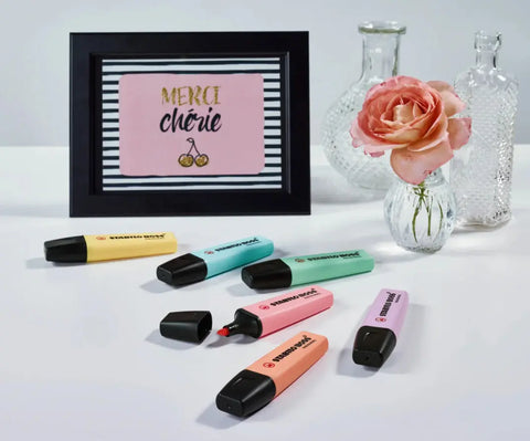 STABILO Textmarker BOSS Pastell 70/4-2 4er Etui