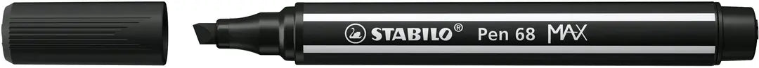 STABILO Fasermaler Pen 68 MAX 2+5mm 768/46 schwarz