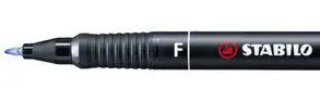 STABILO OHP Pen permanent F 842/41 blau