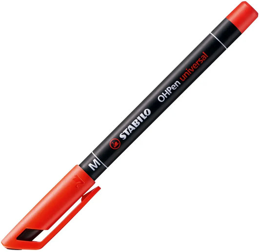 STABILO OHP Pen permanent M 843/40 rot