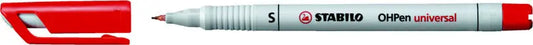 STABILO OHP Pen non-perm. S 851/40 rot