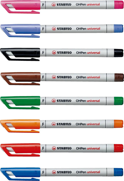 STABILO OHP Pen non-perm. F 852/46 schwarz