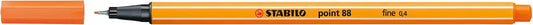 STABILO Fineliner Point 88 88/30 gelbrot