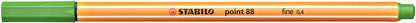 STABILO Feinschreiber point 88 0,4mm 88/43 hellgrün