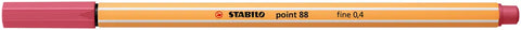 STABILO Fineliner Point 88 0.4mm 88/49 erdbeerrot