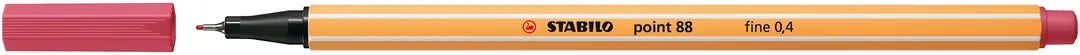 STABILO Fineliner Point 88 0.4mm 88/49 erdbeerrot